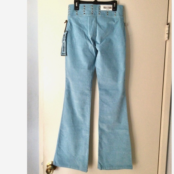 Vintage Max Studio Belted Corduroy Jeans - Picture 4 of 9
